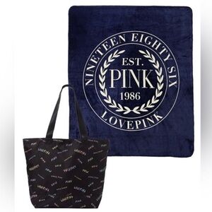 COPY - VS PINK TOTE AND BLANKET